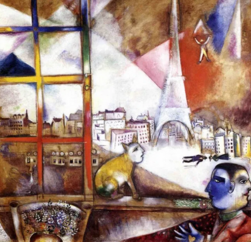 fenêtre Chagall