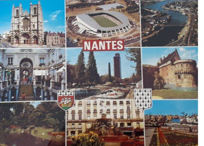 Nantes ; carte postale