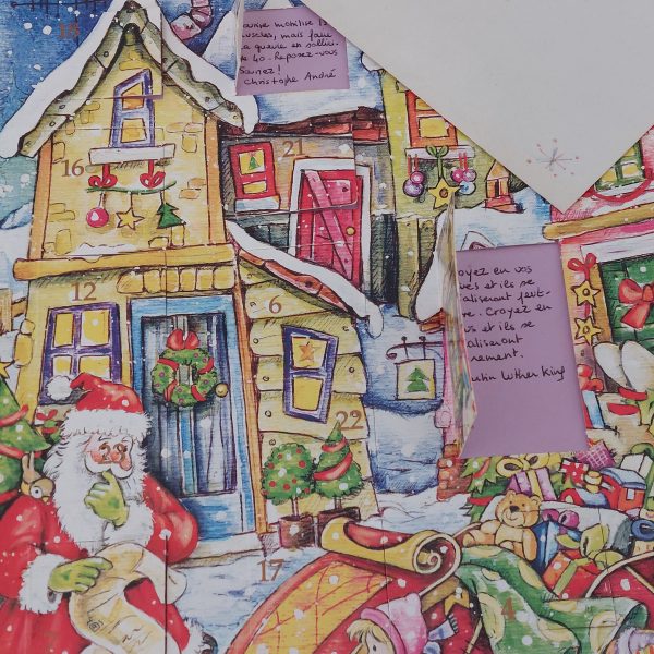 ATELIER D’ÉCRITURE/ Dans l’attente de Noël  Espace 126/ SAINT-HERBLAIN